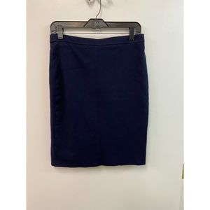 J Crew 365 Navy Pencil Skirt